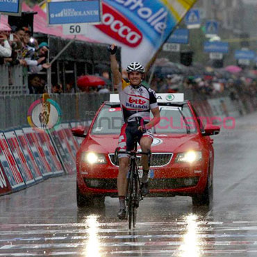 Adam Hansen consiguió su primera victoria en una gran vuelta