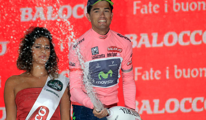 Beñat Intxausti es el nuevo líder de la edición 96 del Giro de Italia