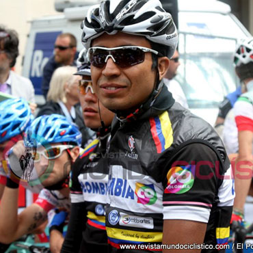 El nariñense Atapuma es el mejor corredor del Team Colombia en el Giro