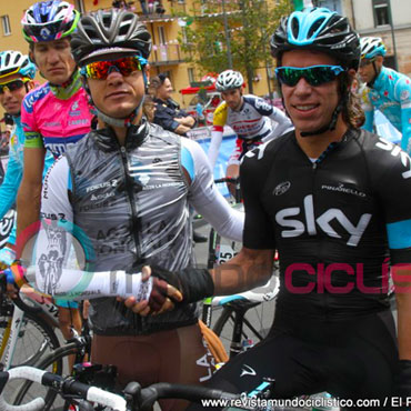 ‘Rigo’ y ‘Bam-Bam’ Betancur en el Giro 2013