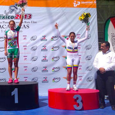 Sérika Gulumá y un nuevo podio en su carrera deportiva