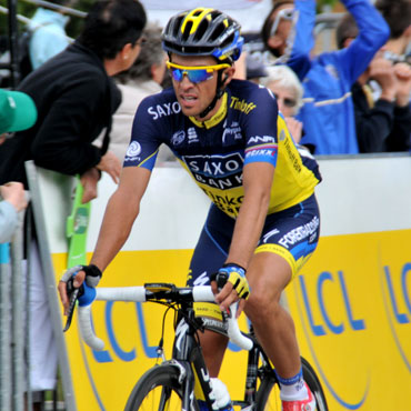 Alberto Contador en el Dauphiné. (Foto©GilbertoChocce)