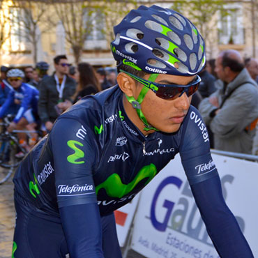 Ospina cumple su primer año en la máxima categoría del ciclismo