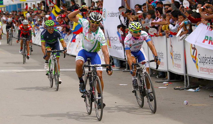 Félix “El Gato” Cárdenas dijo presente en su departamento de residencia y se impuso en la novena fracción de la Vuelta
