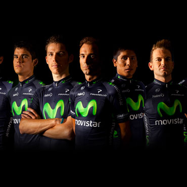 Este es el Movistar Team para el Tour 2013