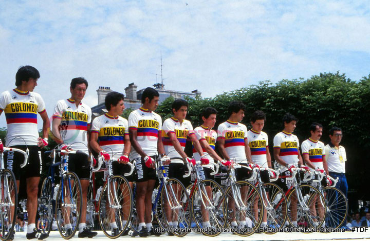 De mejor manera no pudo estrenarse el ciclismo colombiano como equipo en el Tour de Francia. Pilas Varta hizo vibrar con sus pedalazos a los aficionados franceses