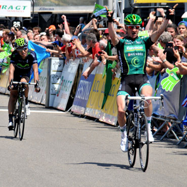 El francés Thomas Voeckler y su victoria en Francia