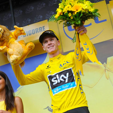 Froome sigue de amarillo y con una renta más grande