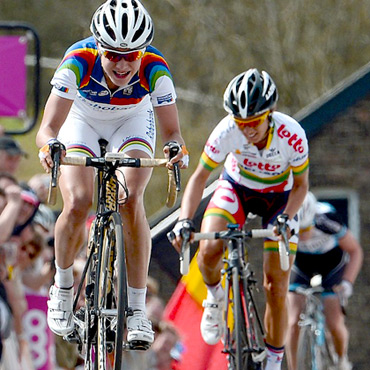 La holandesa Marianne Vos sigue al frente de la competencia