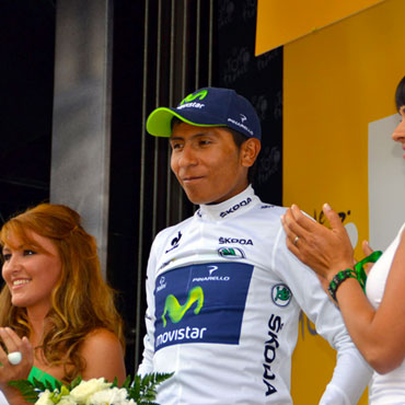 Quintana se afianzó en la clasificación de los jóvenes y se instaló en el podio