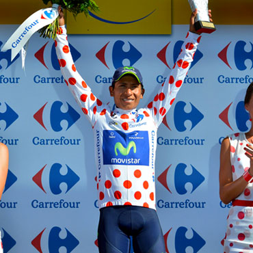 Quintana se ratificó este sábado como el mejor escalador del Tour