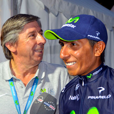 Quintana y Unzué en el pasado Tour de Francia