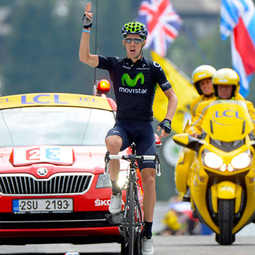 Rui Costa y otra victoria de etapa para el Movistar en el Tour