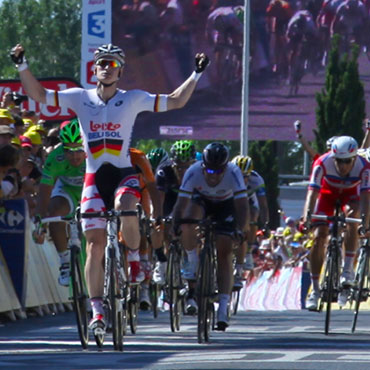 Greipel venció a Kittel, Sagan y Cavendish