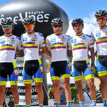 El 4-72 Colombia en el Tour del Avenir