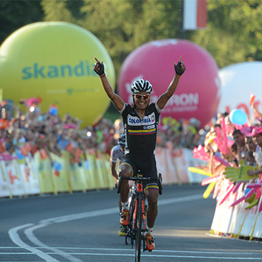 Atapuma abrió en Polonia el palmarés del Team Colombia en pruebas del calendario UCI World Tour