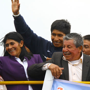 Quintana fue recibido muy afectuosamente por todos sus seguidores