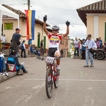 Egán Arley Bernal y su triunfo en Cogua