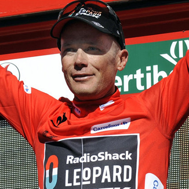 El veterano Christopher Horner volvió a vestirse de rojo en la Vuelta a España