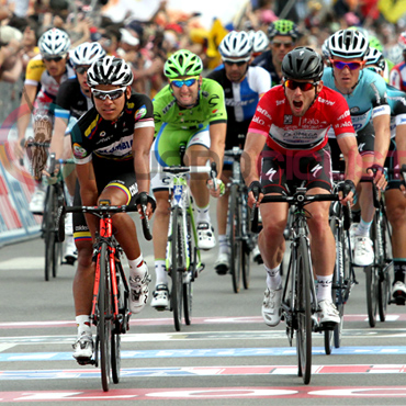 Ávila y Cavendish en el pasado Giro de Italia