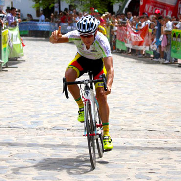 Pedro Herrera ya completó dos triunfos de etapa en la carrera