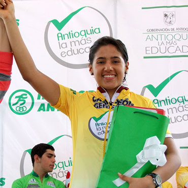 Estefanía Salazar fue la gran campeona de la prueba