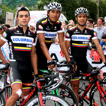 El Team Colombia espera correr el Tour 2014, como ya lo hizo en el Giro 2013