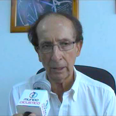 Javier Ríos, reconocido dirigente del ciclismo nacional