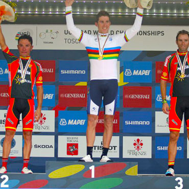 Rui Costa, ‘Purito’ Rodríguez y Alejandro Valverde