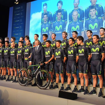 La escuadra telefónica inicia su cuarta campaña en la élite ciclista internacional