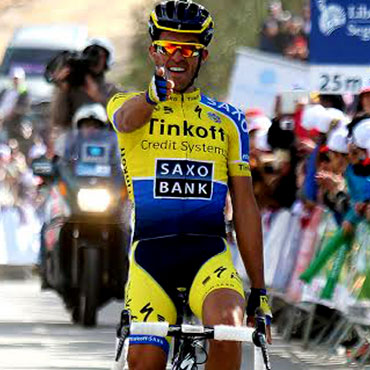 Contador celebró victoria después de 13 meses de no hacerlo