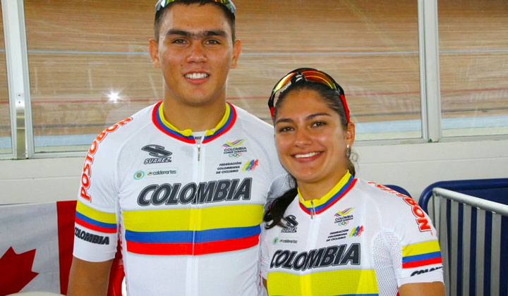 Fabián Puerta y Juliana Gaviria, dos de nuestras principales fichas para el Mundial