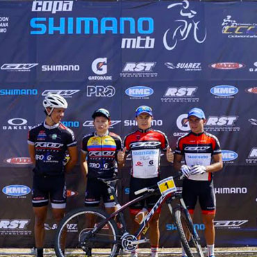 Castañeda empezó con pie derecho su participación en el MTB-2014