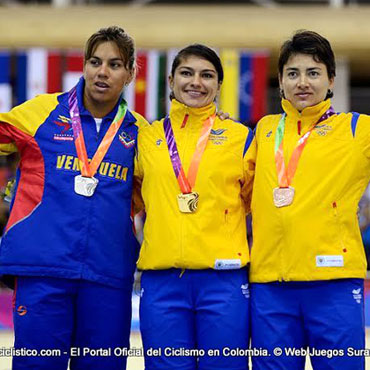 Juliana Gaviria y Diana García, fueron podio en Chile