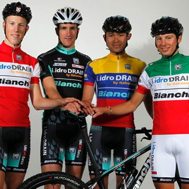 Leonardo Páez metido de lleno en su equipo Bianchi 2014