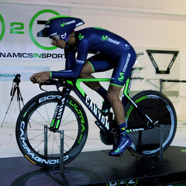 Quintana estuvo buscando el mejor rendimiento de su Canyon CRI