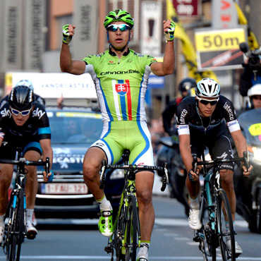 Tercera victoria de la temporada para Sagan a dos días de la Gante Wevelgem