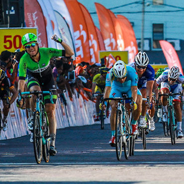 Theo Bos completó cuatro victorias de etapa en Malasia. ©Le Tour de Langkawi 2014