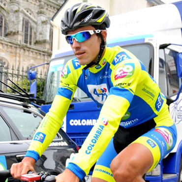 Juan P. Villegas es el primer líder de la Vuelta a México 2014