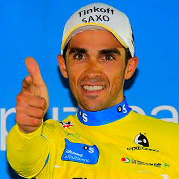 Contador subió al podio por cuarta jornada consecutiva como líder