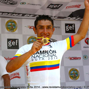 ‘Miguelito’ Rubiano, Campeón Nacional de Ruta 2014