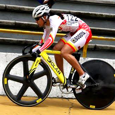 Paula Ossa en la Pista capitalina