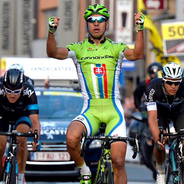 Sagan se sigue preparando para el Tour de Flandes