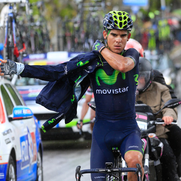 Amador es uno de los fieles escuderos que tiene Nairo Quintana en el Giro
