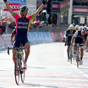 Diego Ulissi y su segunda victoria en un Giro de Italia