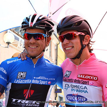 Arredondo y Urán, figuras del Giro de Italia