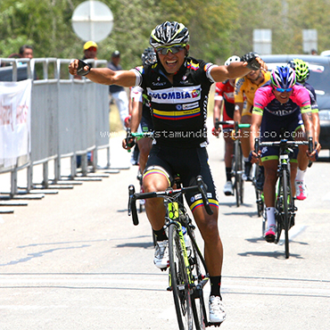 Rubiano llevará el tricolor colombiano en la carrera rosada