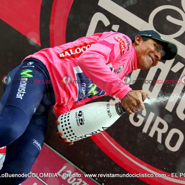 Quintana brilló con luz propia en la jornada de Val Martello