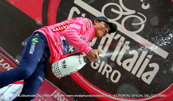 Quintana brilló con luz propia en la primera de las cuatro jornadas de alta montaña que faltan para terminar el Giro 2014