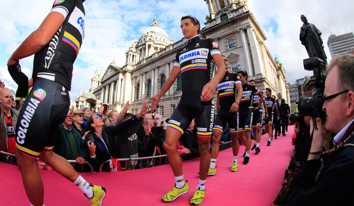 ‘Chala’ el día de la presentación de equipos en suelo británico